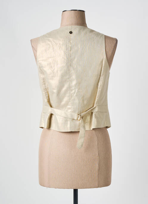 Vestă fără mâneci auriu JULIE GUERLANDE femeie