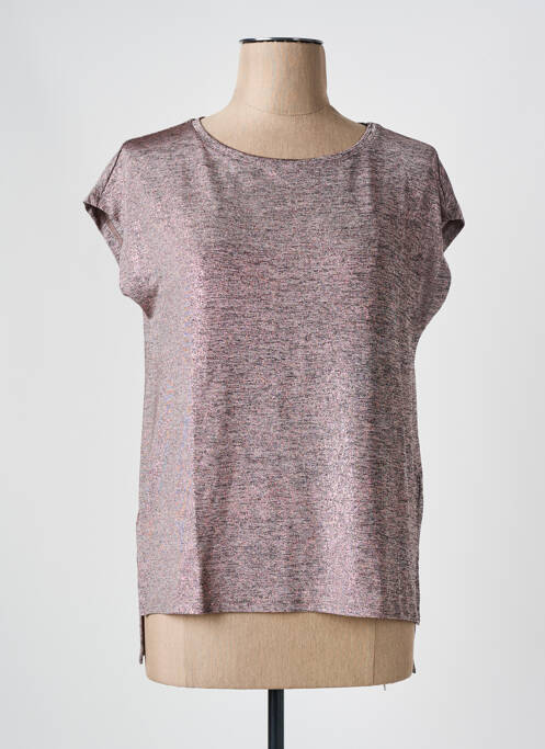 Tricou croială dreaptă mâneci scurte roz BETTY BARCLAY femme