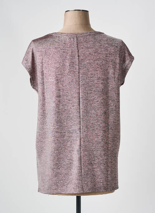 Tricou croială dreaptă mâneci scurte roz BETTY BARCLAY femme