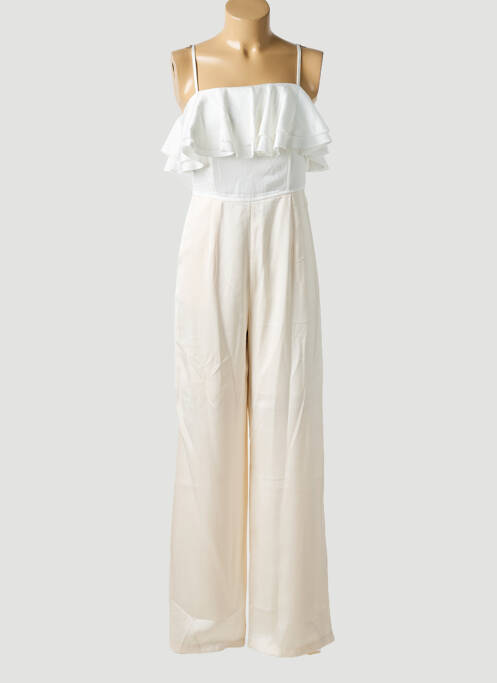 Salopetă-pantalon bej ELLI WHITE femeie