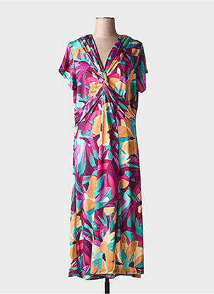 Rochie midi violet JULIE GUERLANDE femeie