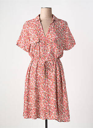 Rochie midi roșu JULIE GUERLANDE femeie