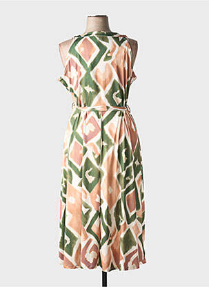 Rochie lungă fără mâneci fără mâneci verde JULIE GUERLANDE femeie
