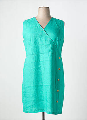 Rochie midi verde JULIE GUERLANDE femeie