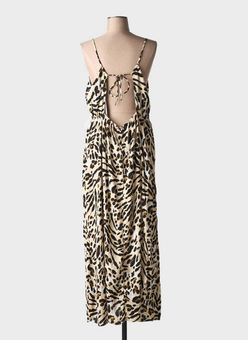 Rochie lungă bej ICHI femeie