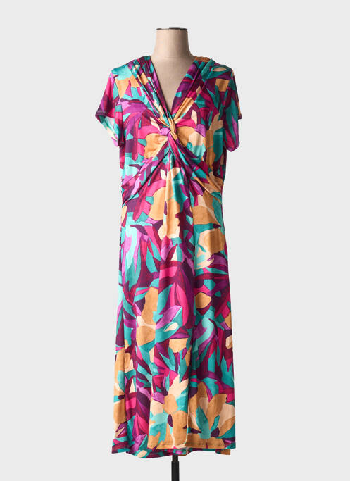 Rochie midi violet JULIE GUERLANDE femeie