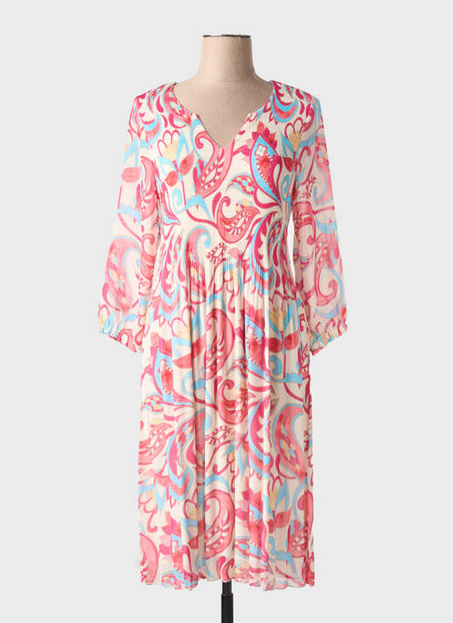 Rochie midi roșu HALOGENE femeie