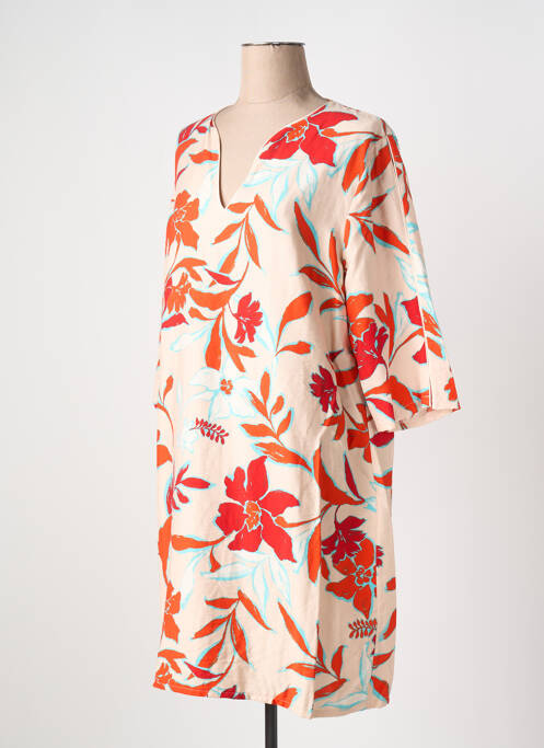 Rochie midi roșu HALOGENE femeie