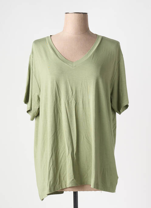 Tricou verde KAFFE femeie
