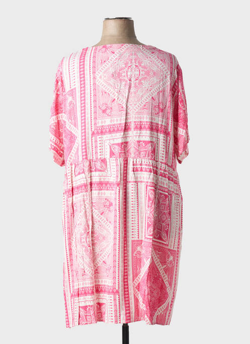 Rochie midi roz CISO femeie