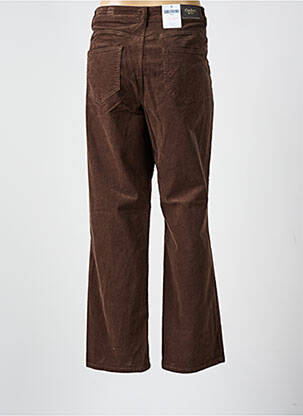 Pantalon drept elasticitate mărime normală maro C'EST BEAU LA VIE femeie