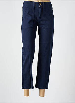 Blugi cu croială dreaptă albastru C'EST BEAU LA VIE femeie