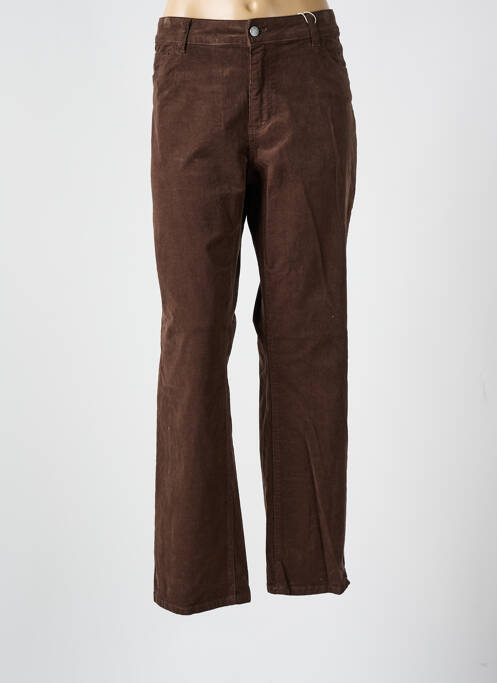 Pantalon drept maro C'EST BEAU LA VIE femeie