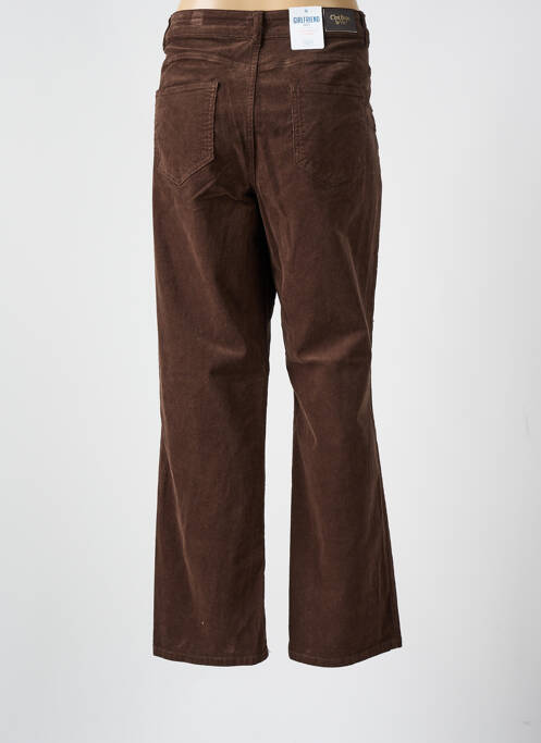 Pantalon drept maro C'EST BEAU LA VIE femeie