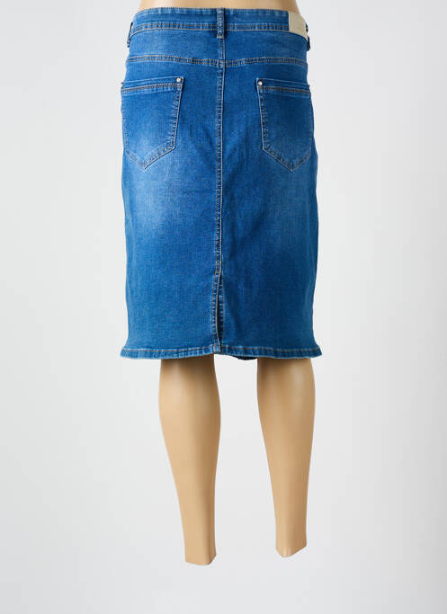 Fustă midi albastru VOGGO femeie