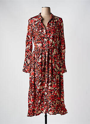 Rochie lungă roșu LOLA ESPELETA femeie