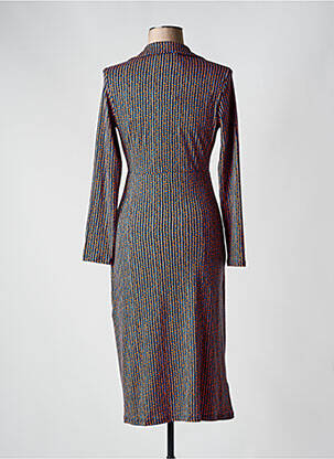 Rochie midi mâneci lungi mâneci lungi albastru SURKANA femeie