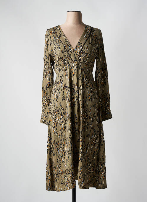 Rochie midi verde LOLA ESPELETA femeie