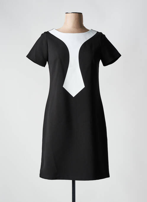 Rochie scurtă negru HIPPOCAMPE femeie