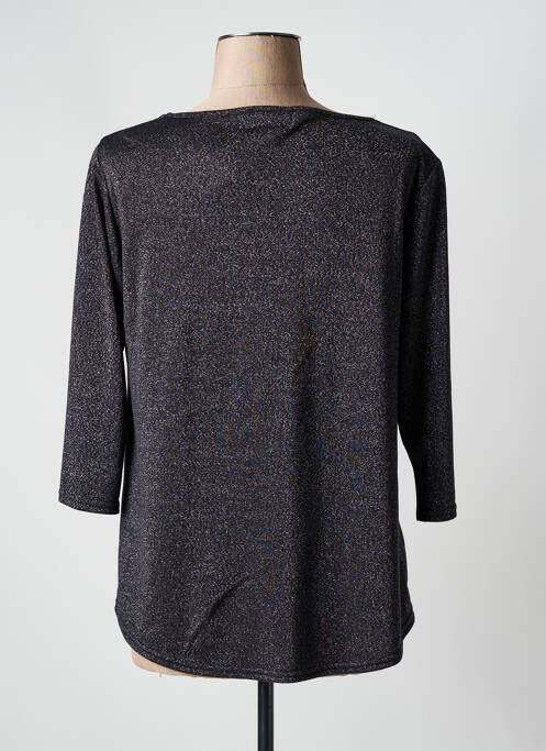 Tricou mâneci 3/4 mâneci 3/4 gri HALOGENE femme