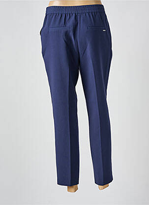 Pantalon slim buzunare albastru JULIE GUERLANDE femeie