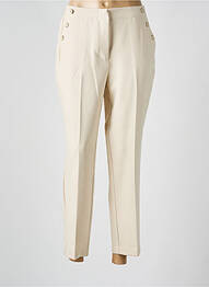 Pantalon slim buzunare bej JULIE GUERLANDE femme