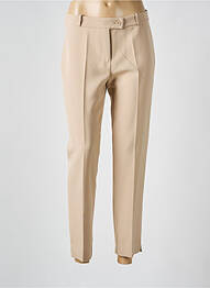 Pantalon slim buzunare bej HIPPOCAMPE femme