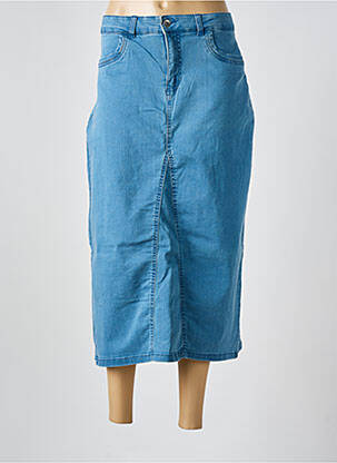 Fustă lungă albastru JENSEN femeie