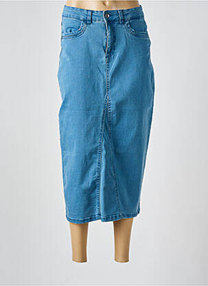 Fustă lungă albastru JENSEN femeie