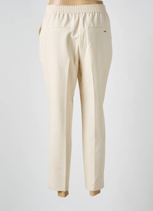 Pantalon slim bej JULIE GUERLANDE femeie