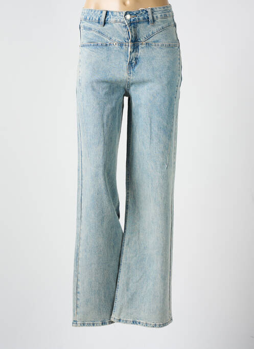 Blugi cu croială dreaptă albastru MELLY & CO femeie