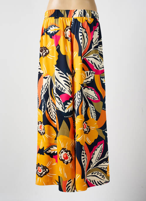 Pantalon larg galben MOLLY BRACKEN femeie