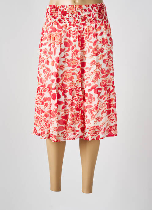 Fustă midi roșu JENSEN femeie