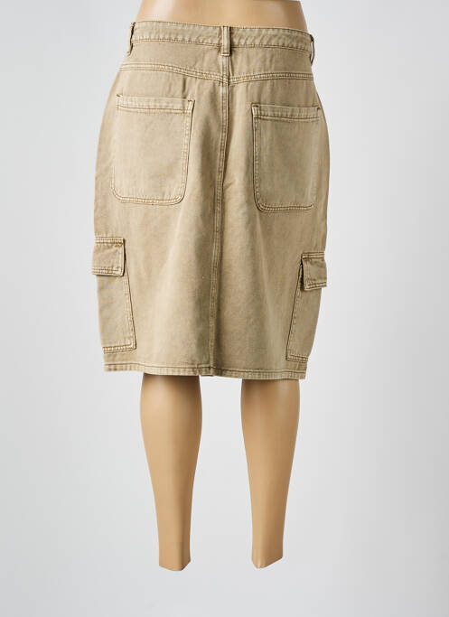 Fustă midi gri KAFFE femeie