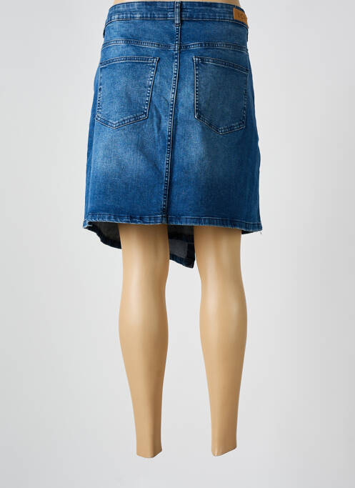 Fustă midi albastru ICHI femeie