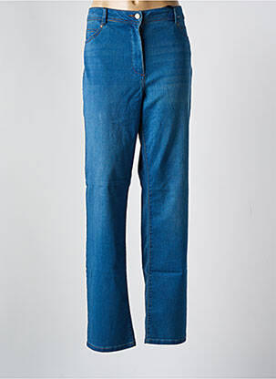 Blugi cu croială dreaptă albastru JULIE GUERLANDE femeie