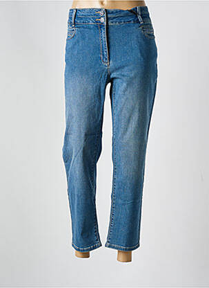 Blugi cu croială dreaptă albastru JULIE GUERLANDE femeie