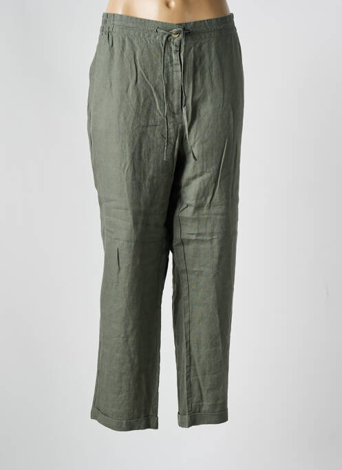 Pantalon drept verde JULIE GUERLANDE femeie