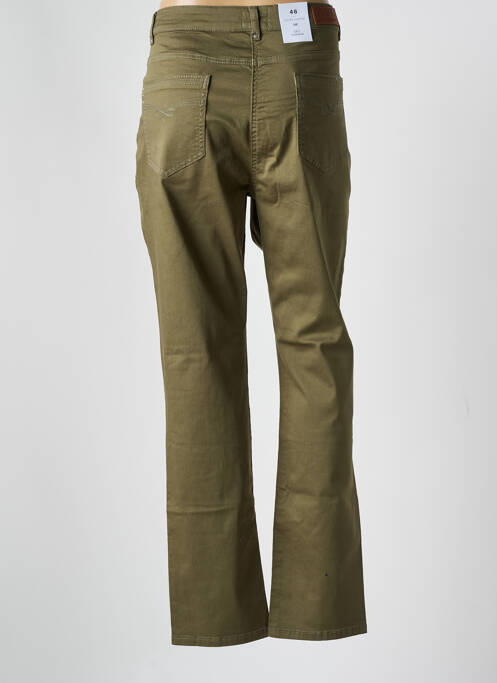 Pantalon slim verde JULIE GUERLANDE femeie
