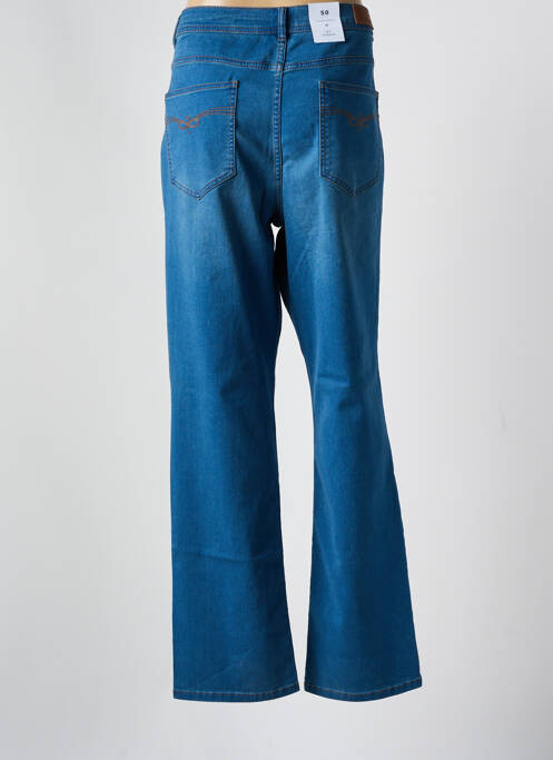Blugi cu croială dreaptă albastru JULIE GUERLANDE femeie