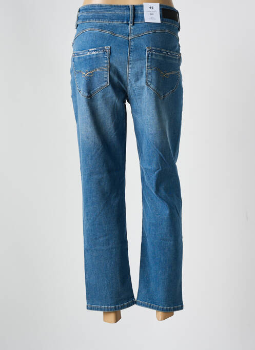 Blugi cu croială dreaptă albastru JULIE GUERLANDE femeie