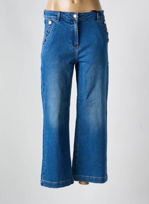 Blugi cu croială evazată albastru JULIE GUERLANDE femeie