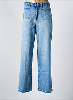 Blugi cu croială dreaptă albastru KAFFE femeie