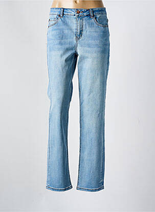 Blugi cu croială dreaptă albastru KAFFE femeie