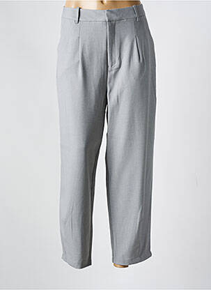 Pantalon drept elasticitate mărime normală gri KAFFE femeie