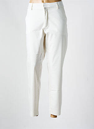 Pantalon chino alb KAFFE femeie