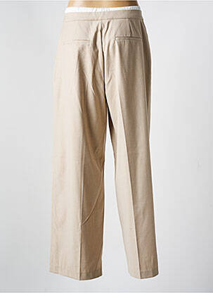 Pantalon drept elasticitate mărime normală bej KAFFE femeie