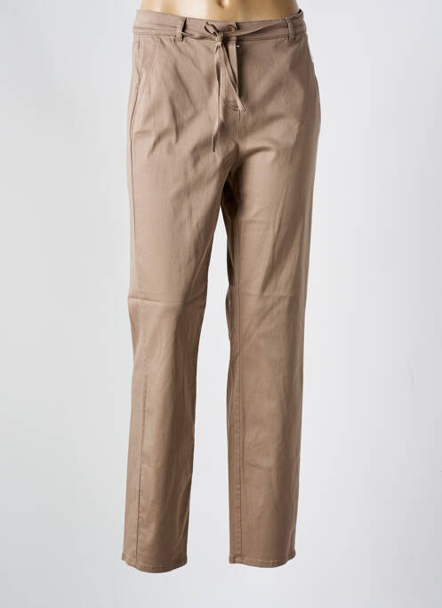 Pantalon chino maro FRANK WALDER femeie