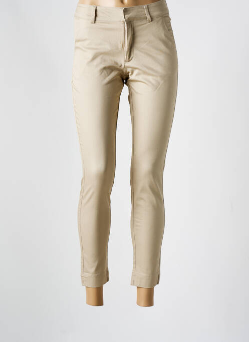Pantalon chino bej KAFFE femeie