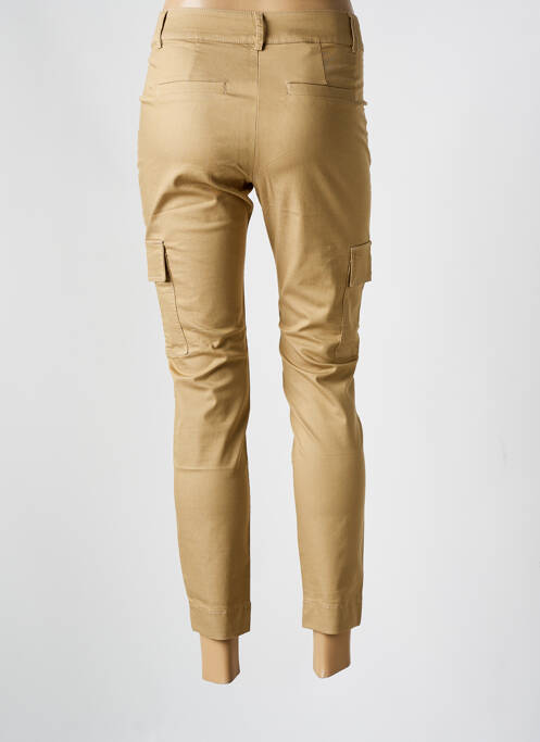 Pantalon 7/8 maro KAFFE femeie